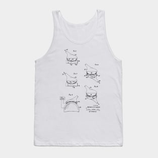 Method of Printing Vintage Patent Hand Drawing Tank Top